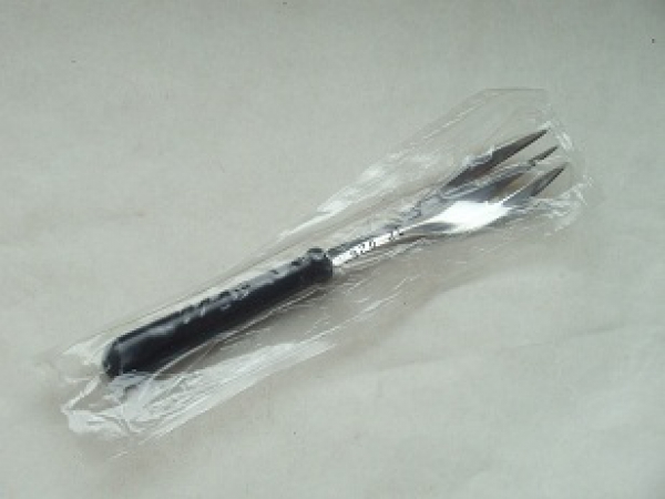 WMF - Milano schwarz - Cromargan - Kuchengabeln